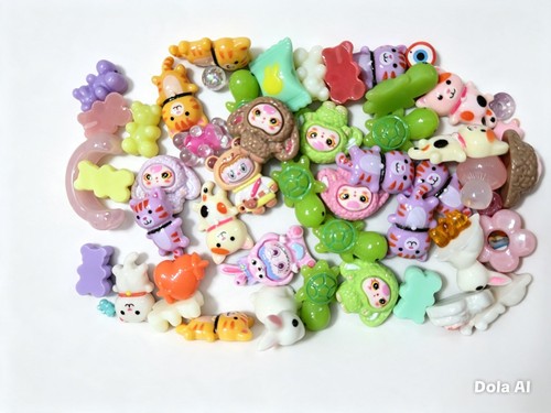 Mixed kawaii resin flatback - mixed,
