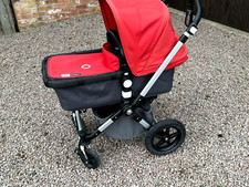 Bugaboo Cameleon 3 frame with baby carry cot (Red) (without hood)