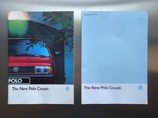 1990 VW Polo Coupe Brochure