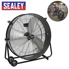 Sealey HVD30 230v Industrial High Velocity Drum Fan 30in Cooling Summer Hot