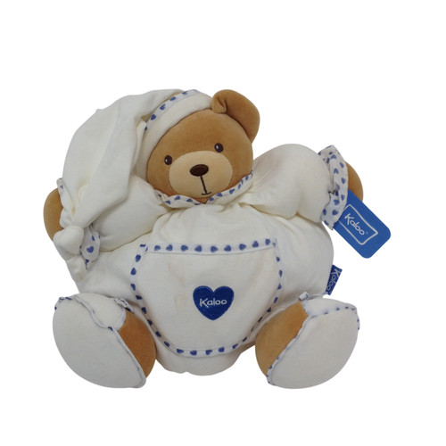 Kaloo teddy bear plush blue - teddy, in