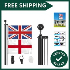 20FT Sectional Black Flag Pole