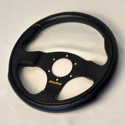 Momo steering wheel black - wheel, in