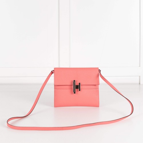 Hermes rose ete chevre - rose, d'ete