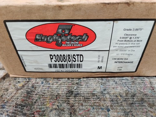 Enginetech p3008 std piston - p3008,