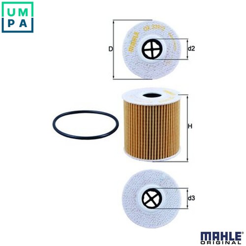 Oil filter 339 for - ox, 339/2d