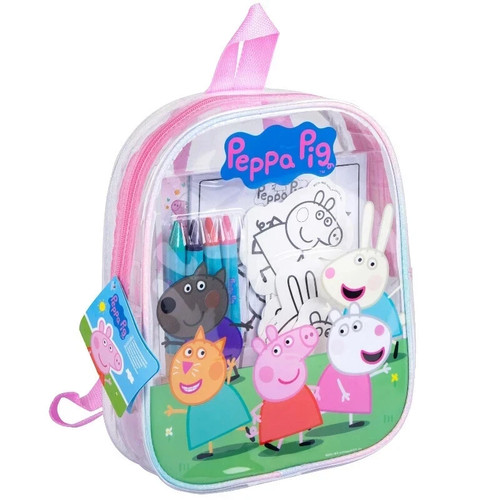 Peppa pig rucksack filled with - filled,