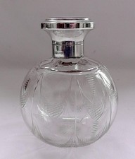 Large silver topped enamelled - large,