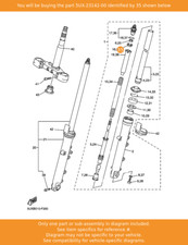 YAMAHA Seat, Spring Upper