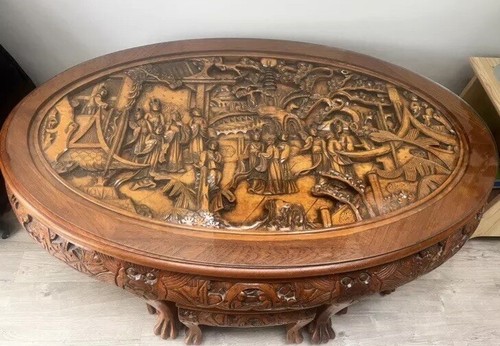 Antique chinese coffee table - chinese,