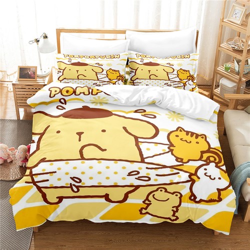 Pompompurin cartoon quilt - pompompurin,