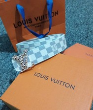 White Checkered Louis Vuitton