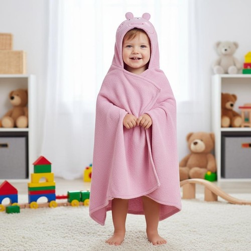 Peppa pig official hooded - pig,