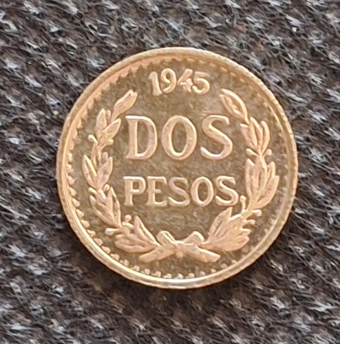 14k pesos gold coin - 2,