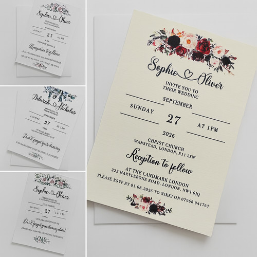 Wedding invitations evening - /,