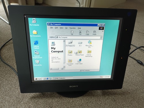Sony lcd sdm x52 - sony, retro