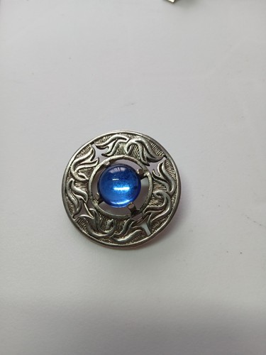 Vintage celtic dmj blue glass - celtic,