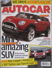 Autocar 22/11/2006 featuring