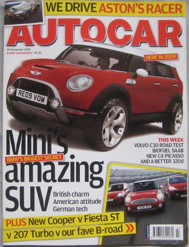 Autocar 2006 featuring - 22/11/2006,