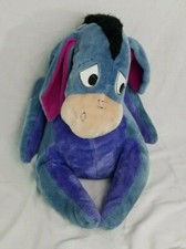 EEYORE BIG PLUSH TEDDY MATTEL SOFT TOY 2003 VINTAGE WALT DISNEY 