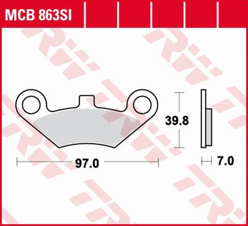Trw lucas brake pads - lucas,