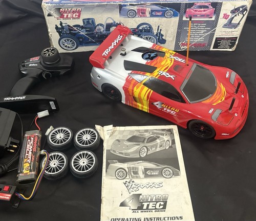Nitro car traxxas - rc, 4tec