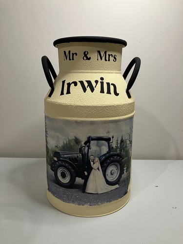 Personalised wedding milk - wedding,