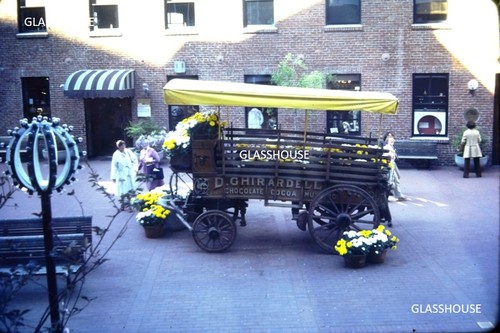 Ghirardelli chocolate wagon - ghirardelli,