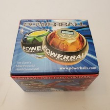 Powerball Gyroscopes 250 Hand Exercise Neon Blue Pro Excellent Boxed