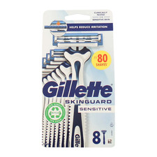 Gillette SkinGuard Razors Sensitive Skin 8 Count Upto 80 Shaves