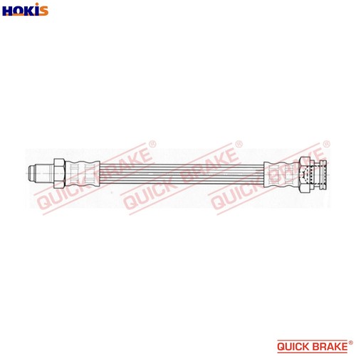 Brake hose 029 for alfa - brake,