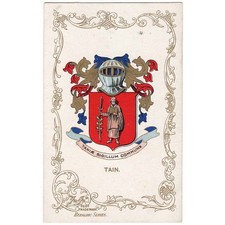 TAIN Coat of Arms, Heraldic Series Postcard Unused