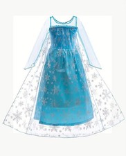 Elsa Frozen Dress Sequin Snow Queen Cosplay age 5-6 (120cm) 