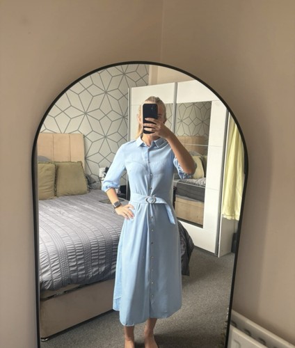 Lipsy london blue satin - london,