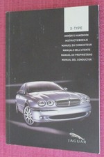 JAGUAR X-TYPE SALOON & X-TYPE ESTATE (2004 - 2008) OWNERS MANUAL - HANDBOOK.