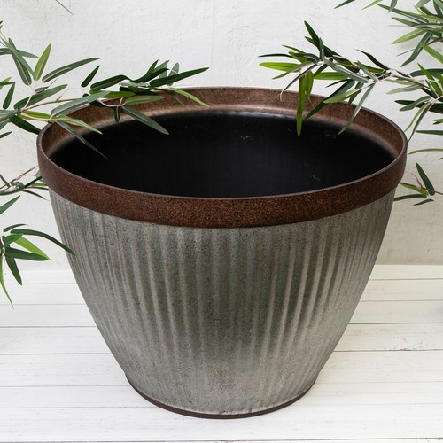 Large copper grey - copper, metallic