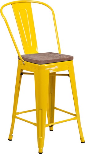 Industrial style yellow - 24",