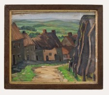 M. Robinson - 20th Century Oil, Gold Hill, Shaftesbury