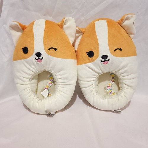 Corgi squishmallow slippers - corgi,