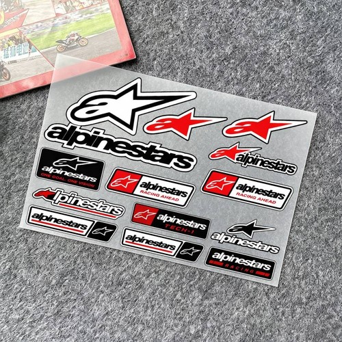 Alpinestars sticker sheet - alpinestars,
