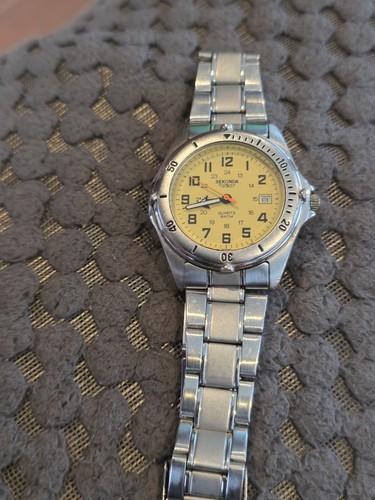 Vintage sekonda mens yellow - sekonda,