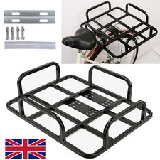 Delivery Bag Box Rack For Food Riders Ebike Motorcycle Bicycle Metal Rear Grille