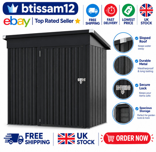 5x3ft outdoor storage shed - outdoor,
