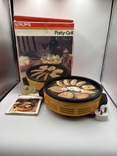 Vintage 1970s Krups Party Grill No 294 - Complete In Box - New Unused VGC