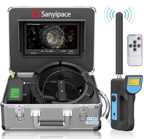 Sewer pipe camera with - with, 512hz