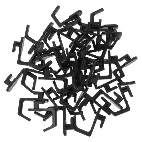 40pcs black plastic peg - 40pcs,