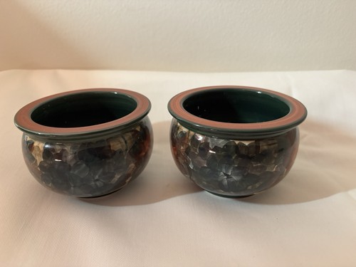 Jersey pottery small bowls - pottery,