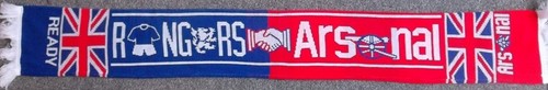 Rangers arsenal scarf - arsenal,