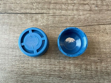 Thermostatic Radiator Valve Decorators Screw Cap (Blue) x 2