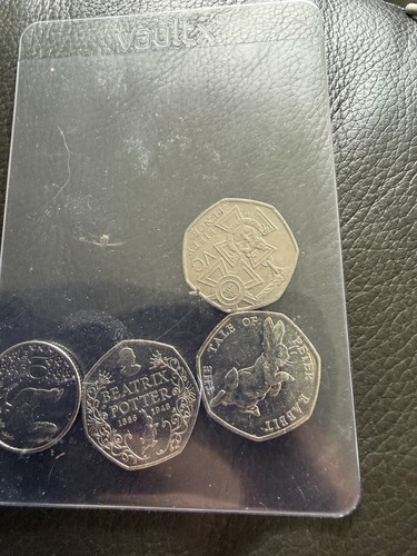 50p coin job lot - uk,